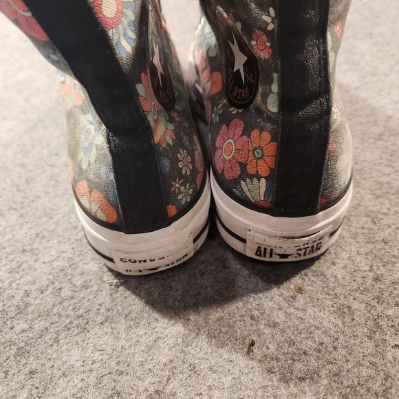 Converse Chuck Taylor All Star High Top Shoes Womens Size 7 Floral Canvas Print - Picture 8 of 16